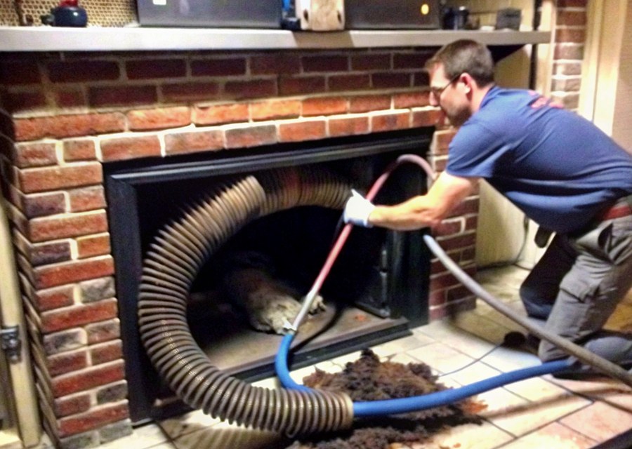 Rooftop chimney repair in Westford, MA