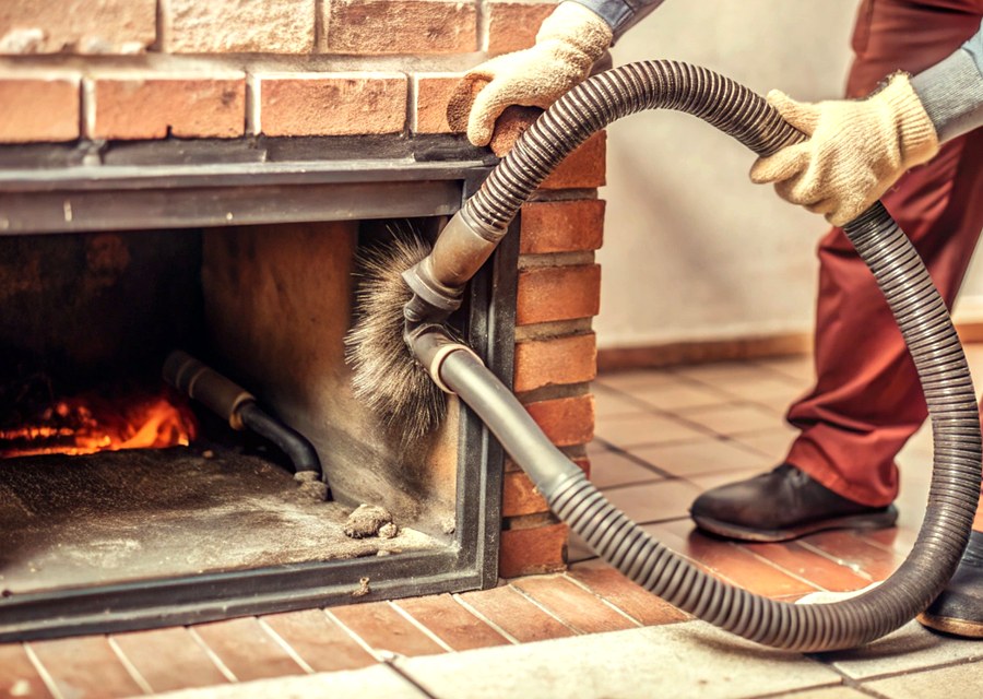 Rooftop chimney repair in Poteet, TX