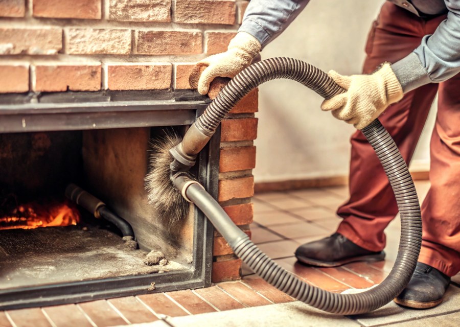 Rooftop chimney repair in Smithville, TX
