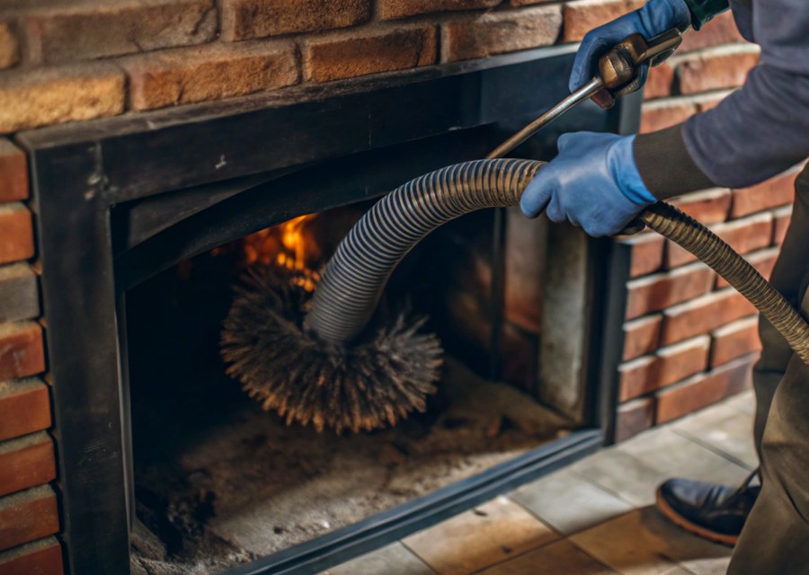 Rooftop chimney repair in Sugar Land, TX