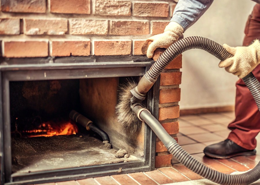 Rooftop chimney repair in Crandall, TX