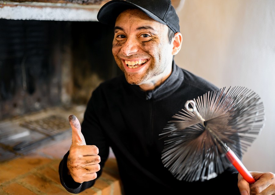 Rooftop chimney repair in Universal City, TX