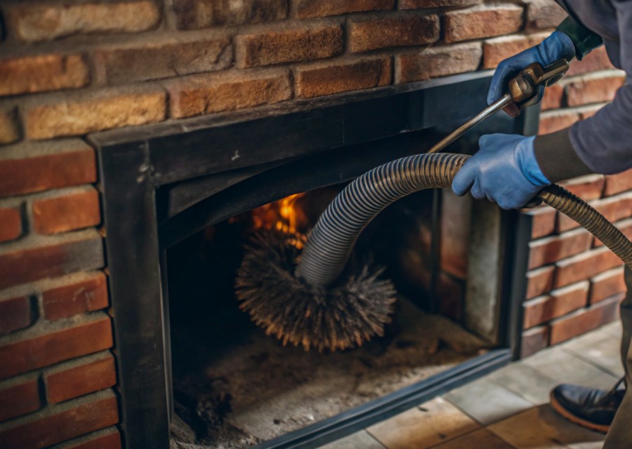 Rooftop chimney repair in Needville, TX