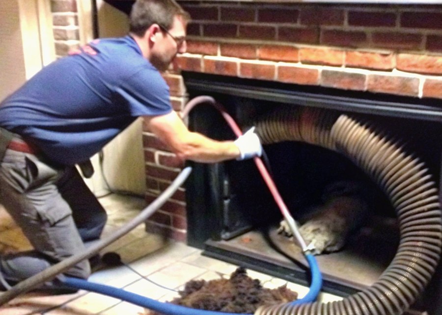 Rooftop chimney repair in League City, TX