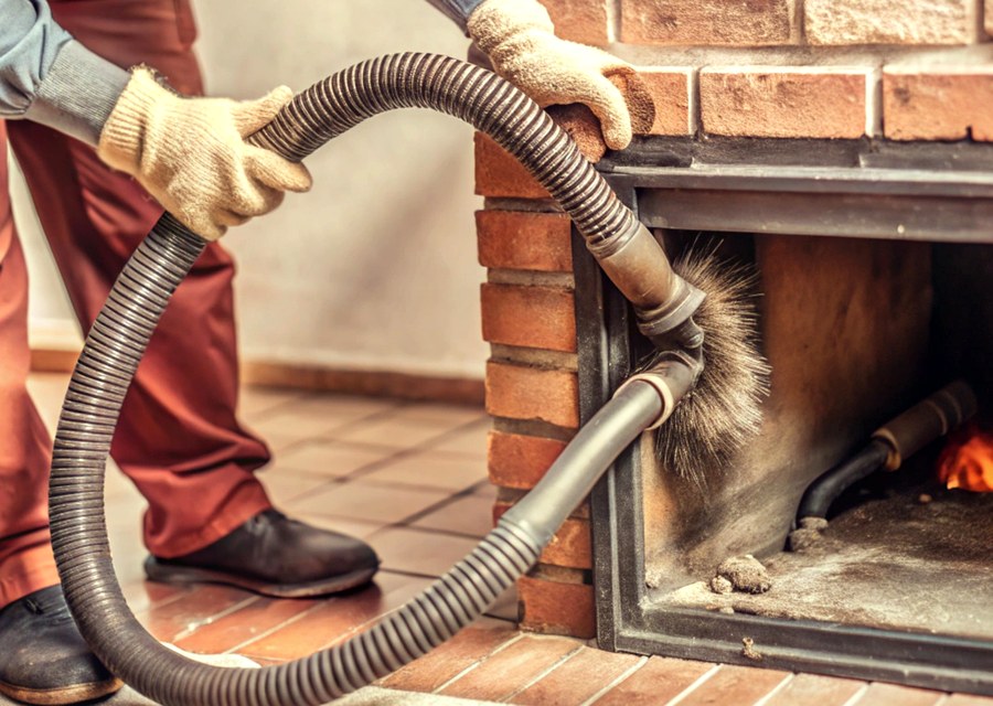 Rooftop chimney repair in Northampton, MA