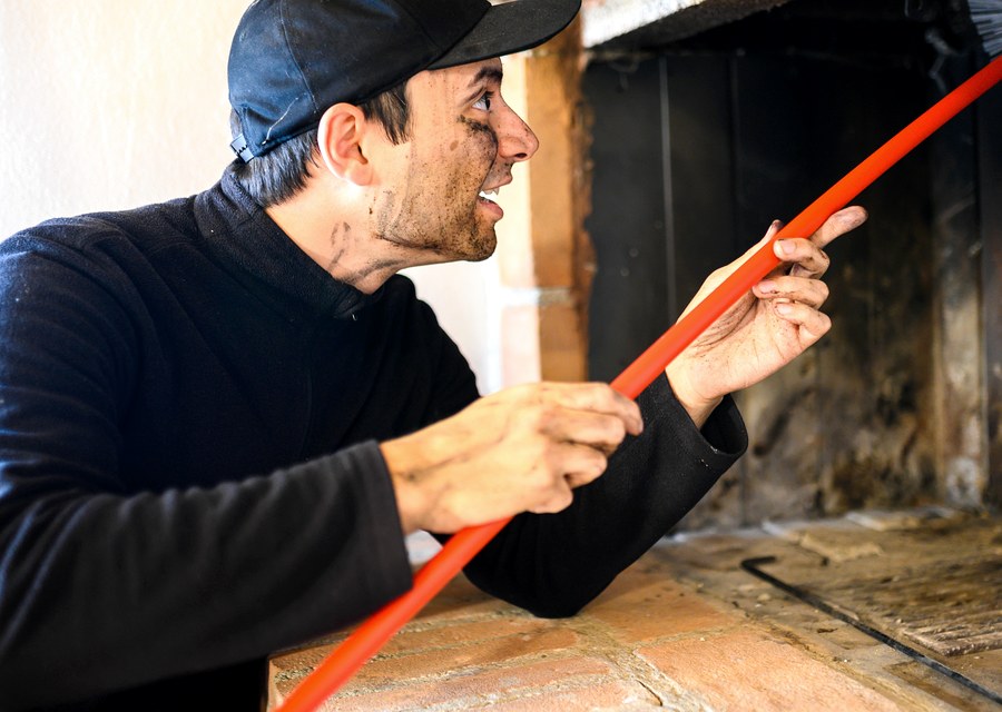 Rooftop chimney repair in Northborough, MA