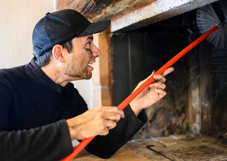 Rooftop chimney repair in Ludlow, MA
