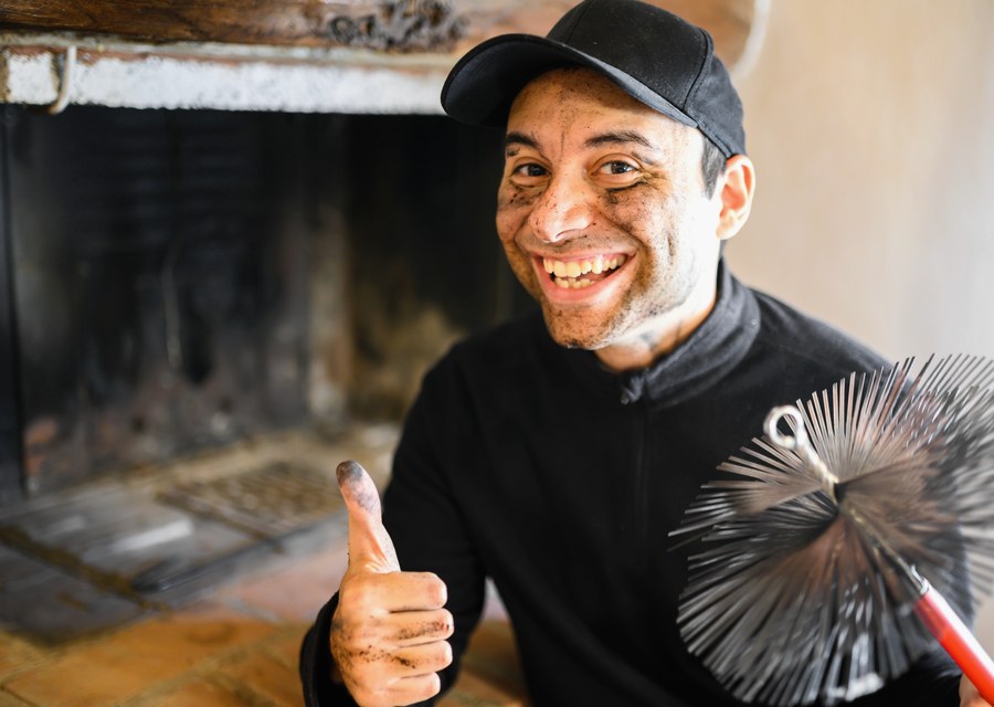 Rooftop chimney repair in Perkasie, PA