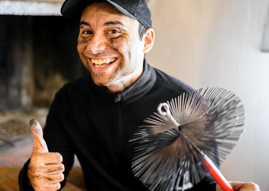 Rooftop chimney repair in Gloucester, MA