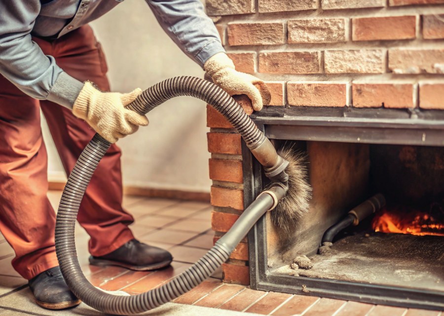 Rooftop chimney repair in Van Vleck, TX