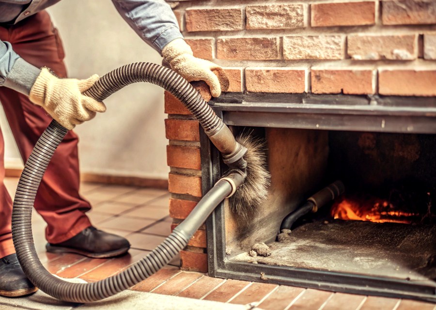 Rooftop chimney repair in Spring Branch, TX