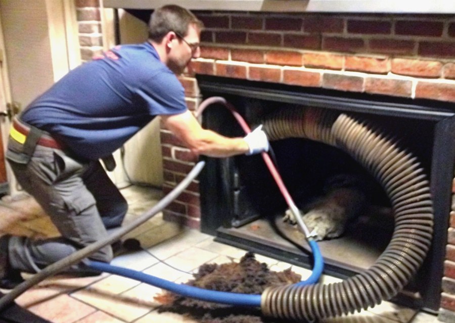 Rooftop chimney repair in Canyon Lake, TX