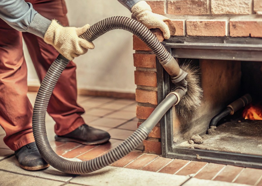 Rooftop chimney repair in Walpole, MA