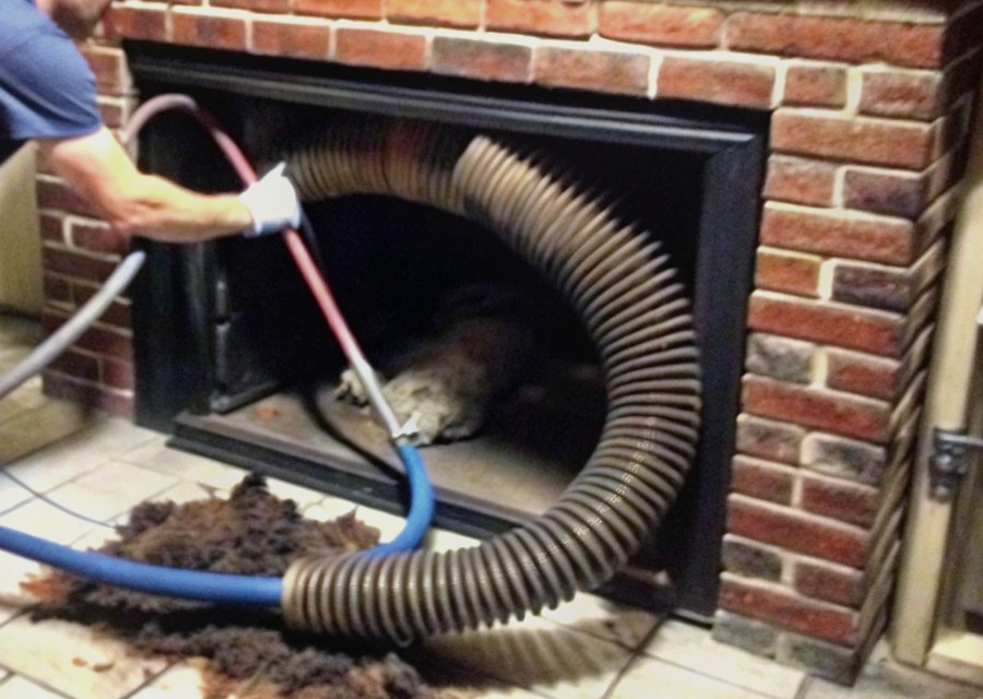Rooftop chimney repair in Middleton, MA