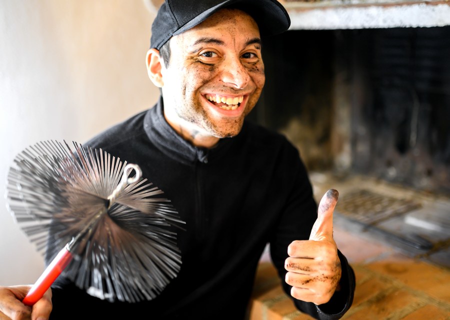 Rooftop chimney repair in Liberty, TX
