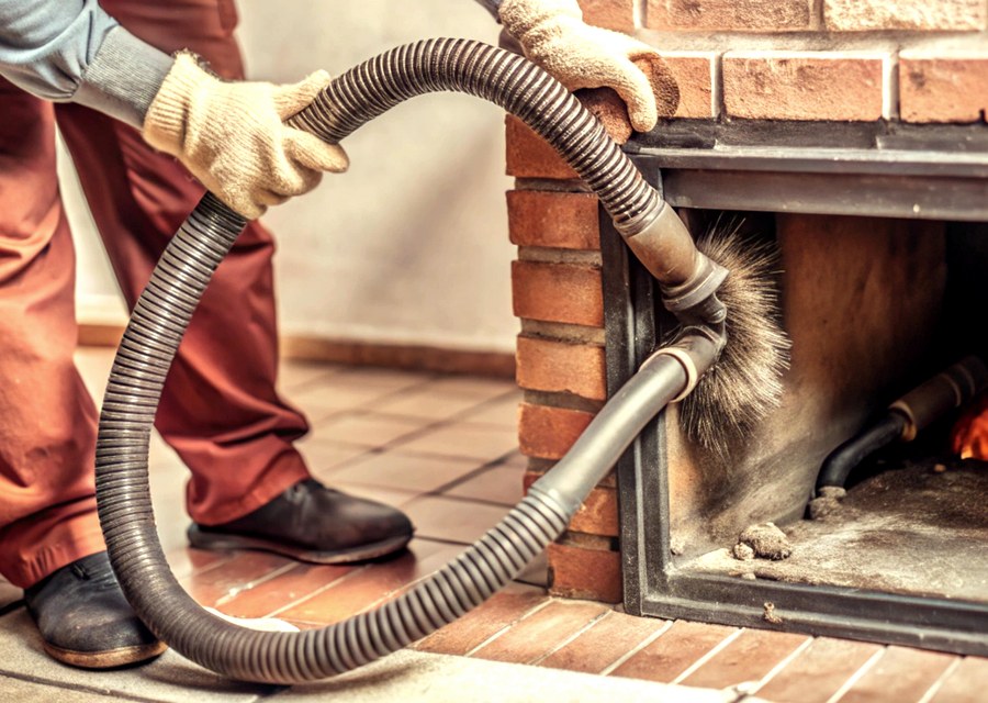 Rooftop chimney repair in Arlington, TX