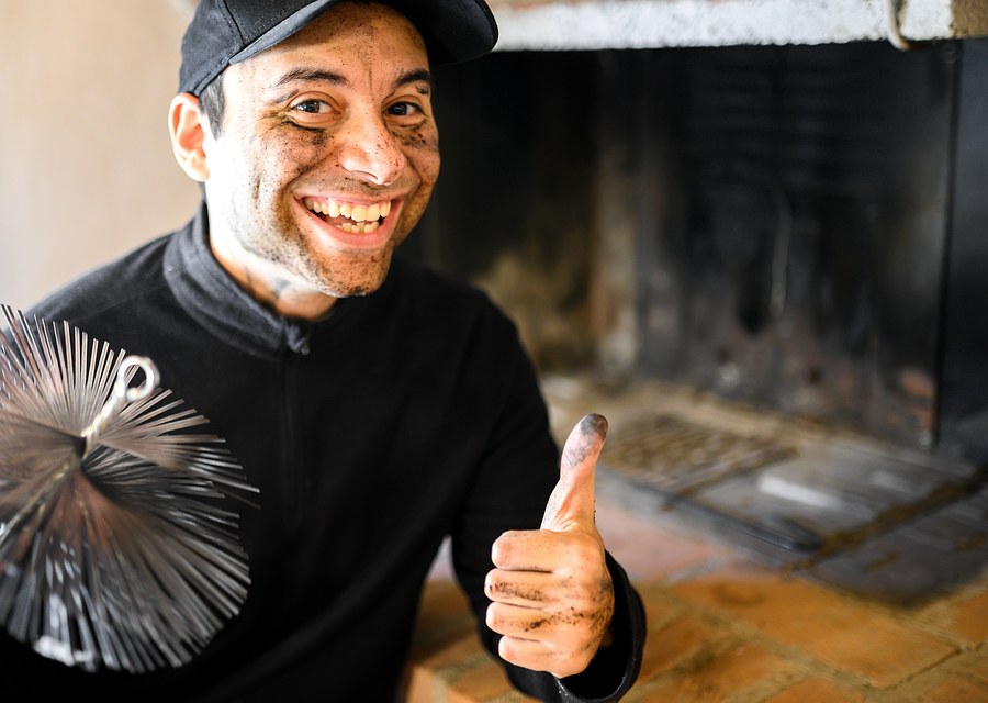 Rooftop chimney repair in Italy, TX