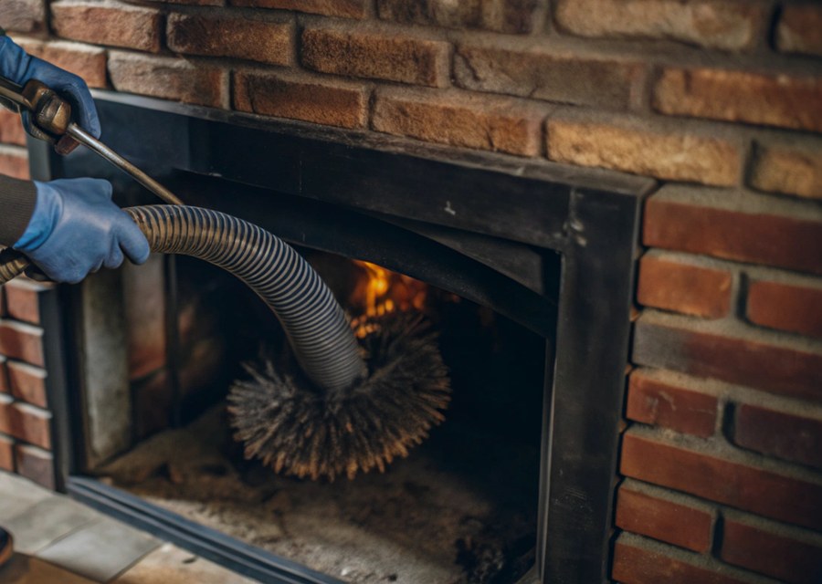 Rooftop chimney repair in Hilltown, PA