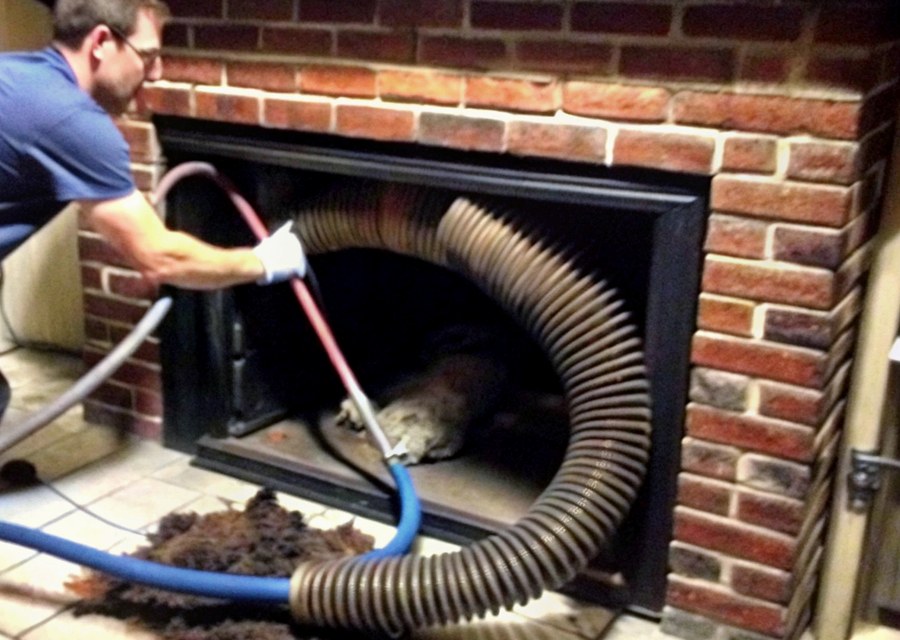 Rooftop chimney repair in Carrollton, TX
