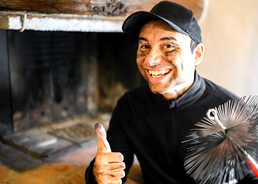 Rooftop chimney repair in La Porte, TX