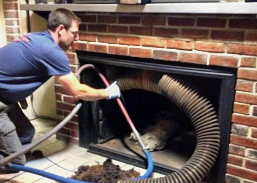 Rooftop chimney repair in Waller, TX