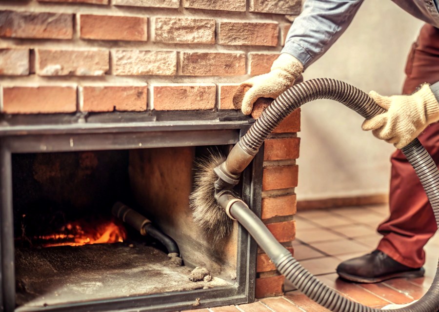 Rooftop chimney repair in Savoy, MA
