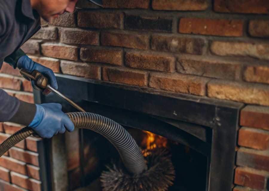 Rooftop chimney repair in Splendora, TX