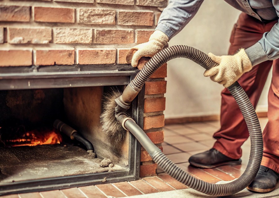 Rooftop chimney repair in Westborough, MA
