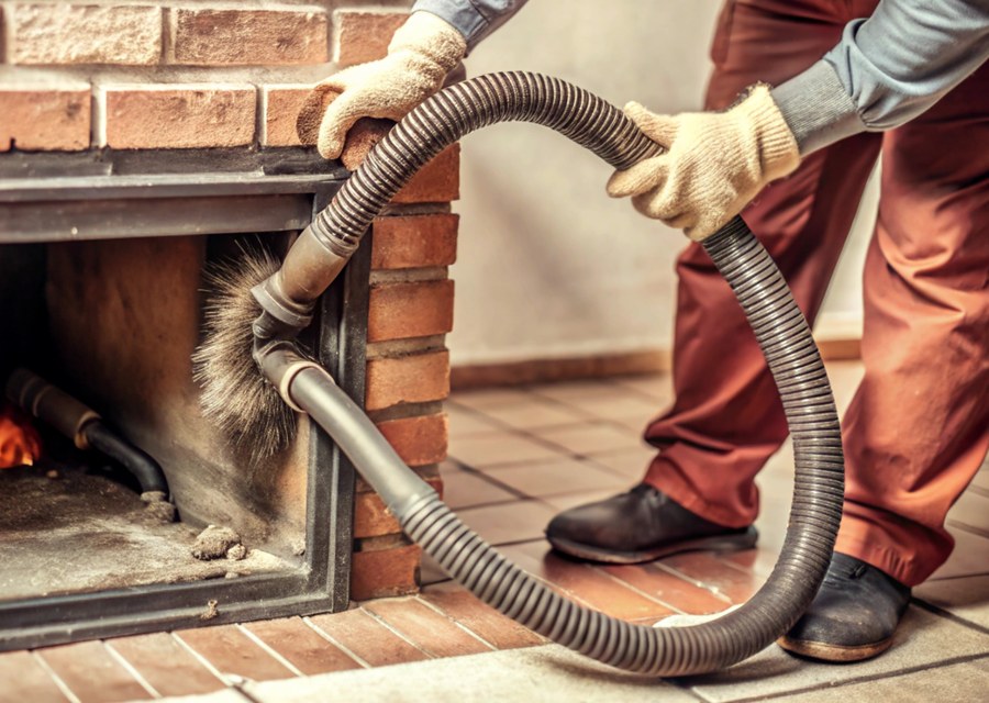 Rooftop chimney repair in Galveston, TX