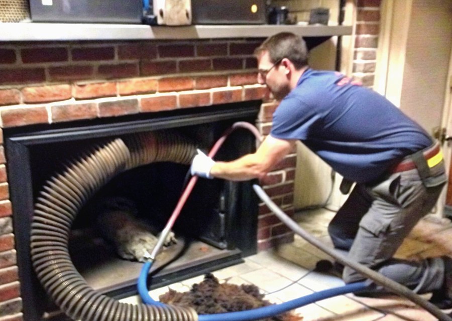 Rooftop chimney repair in Methuen, MA
