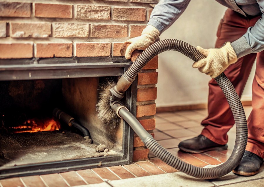 Rooftop chimney repair in Burleson, TX