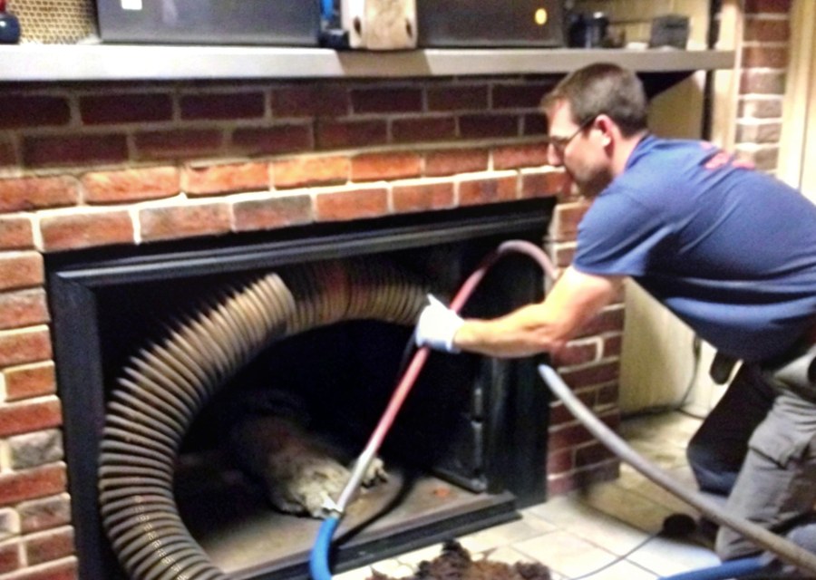 Rooftop chimney repair in Otis, MA