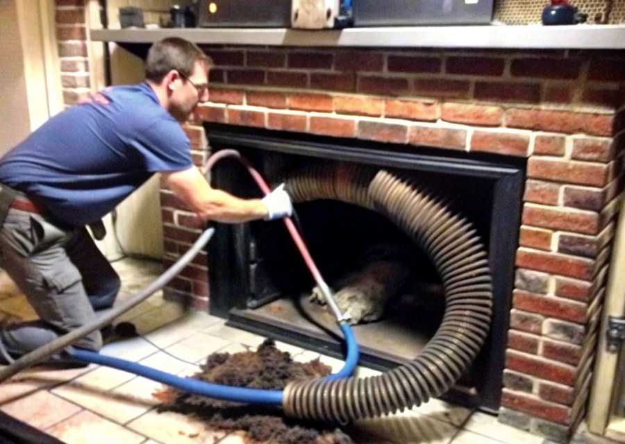 Rooftop chimney repair in North Adams, MA