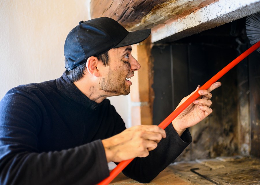 Rooftop chimney repair in Manchester by the Sea, MA