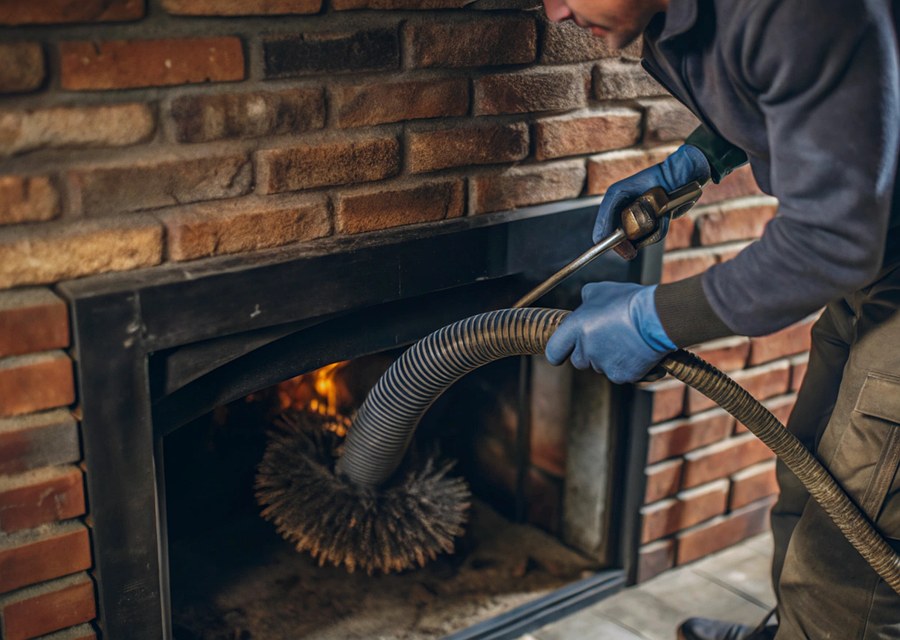 Rooftop chimney repair in Spicewood, TX