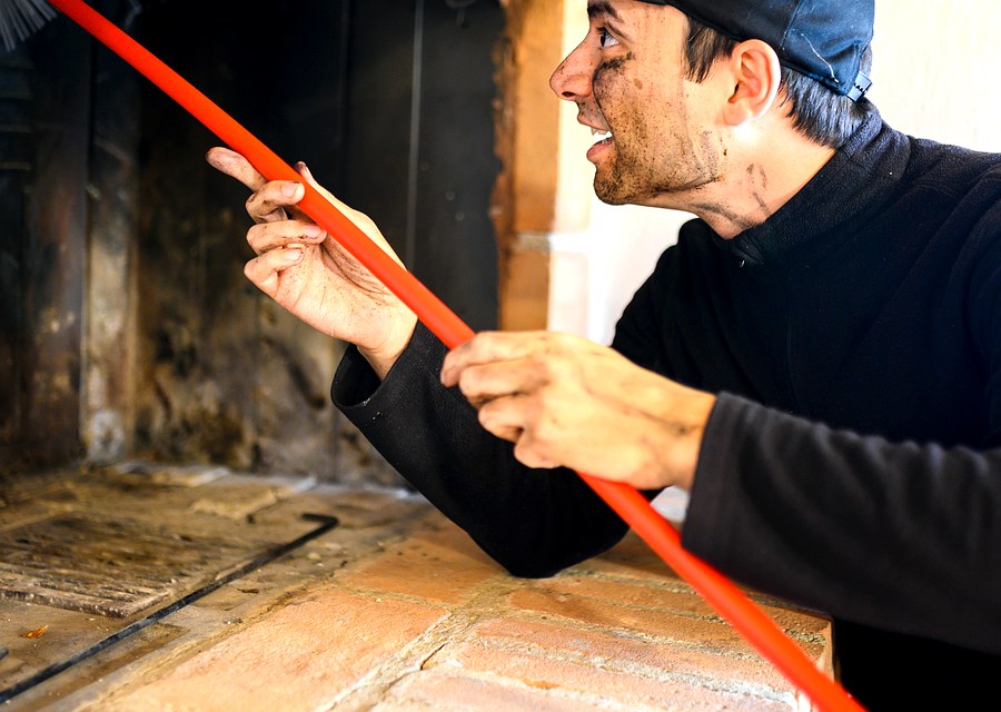 Rooftop chimney repair in Kennedale, TX