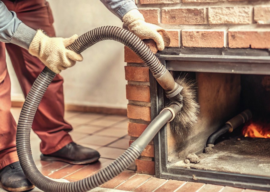 Rooftop chimney repair in North Andover, MA