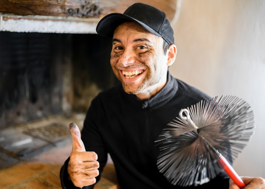Rooftop chimney repair in Elgin, TX