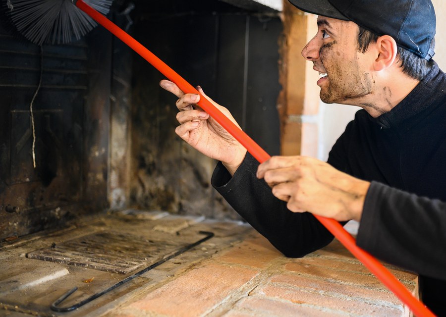 Rooftop chimney repair in Luling, TX