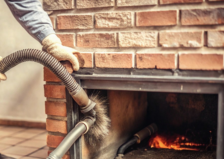 Rooftop chimney repair in Wimberley, TX