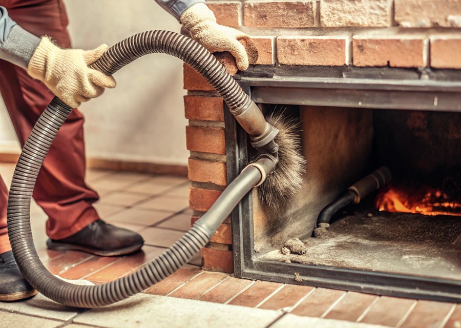 Fireplace and flue cleaning in Southwick, MA
