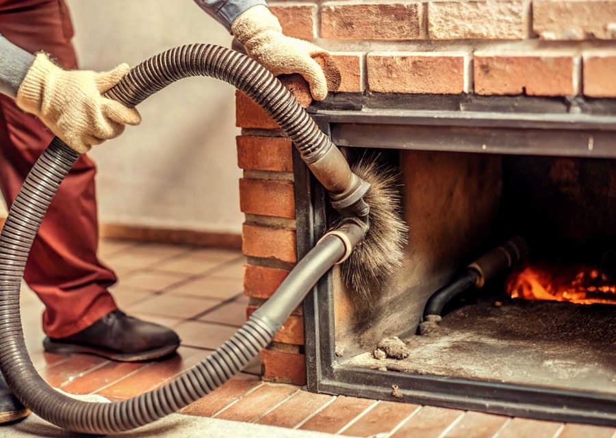 Fireplace and flue cleaning in Elmendorf, TX