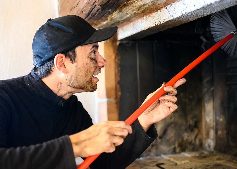 Fireplace and flue cleaning in New Hope, PA