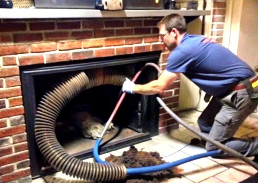 Fireplace and flue cleaning in Ferris, TX