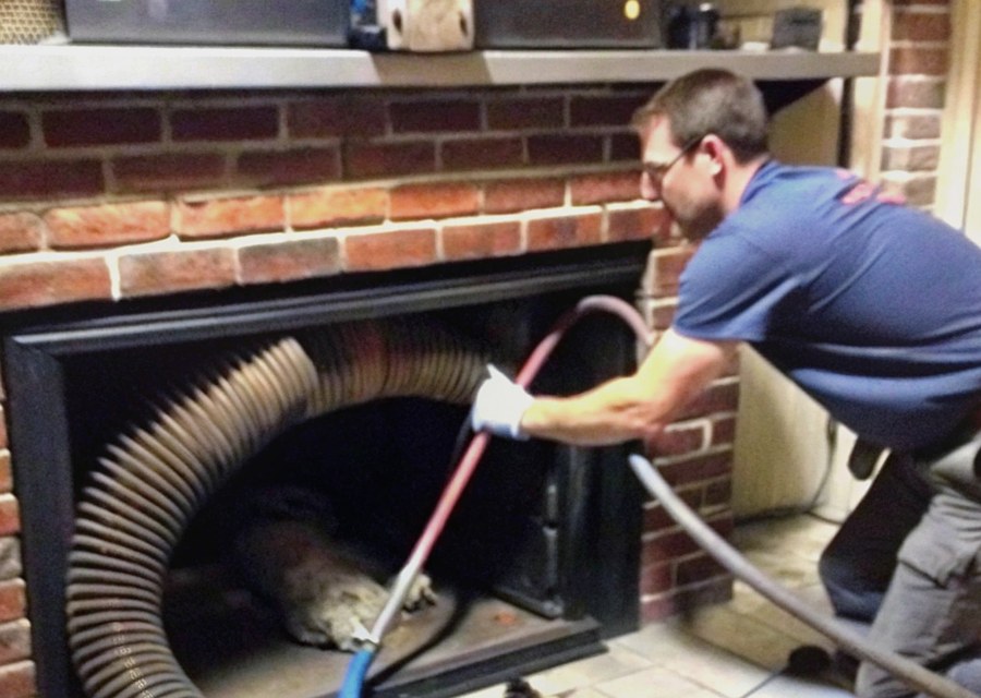 Fireplace and flue cleaning in Dublin, PA