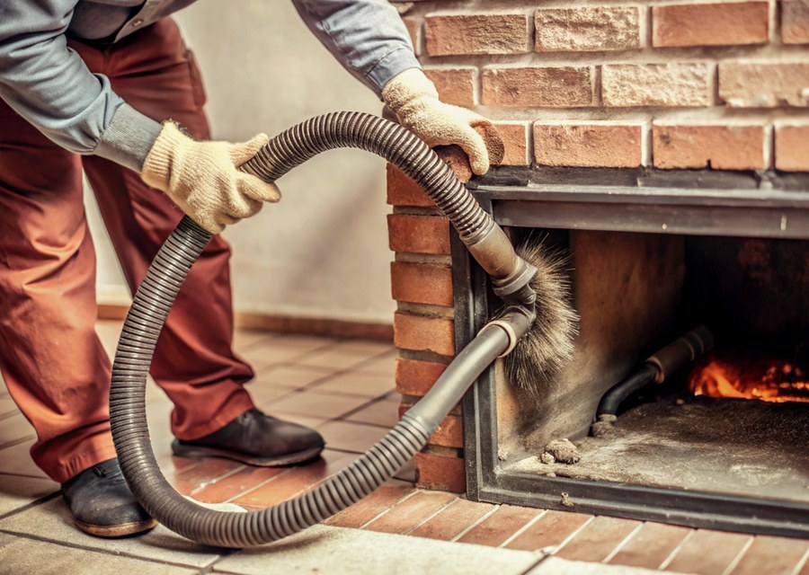 Fireplace and flue cleaning in Richmond, TX
