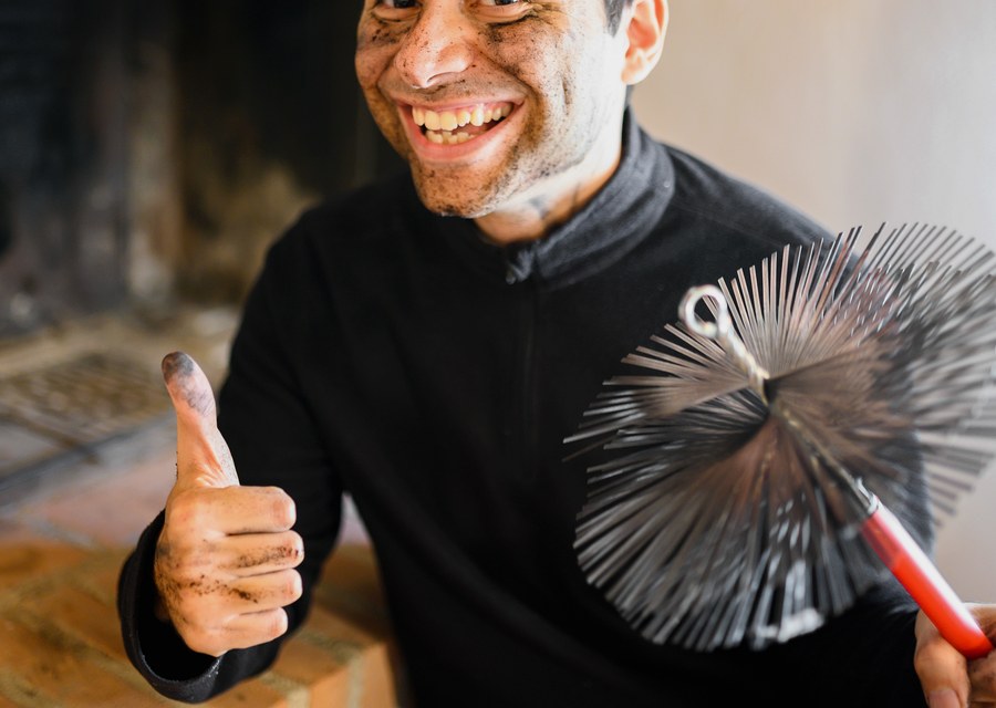 Fireplace and flue cleaning in Crandall, TX
