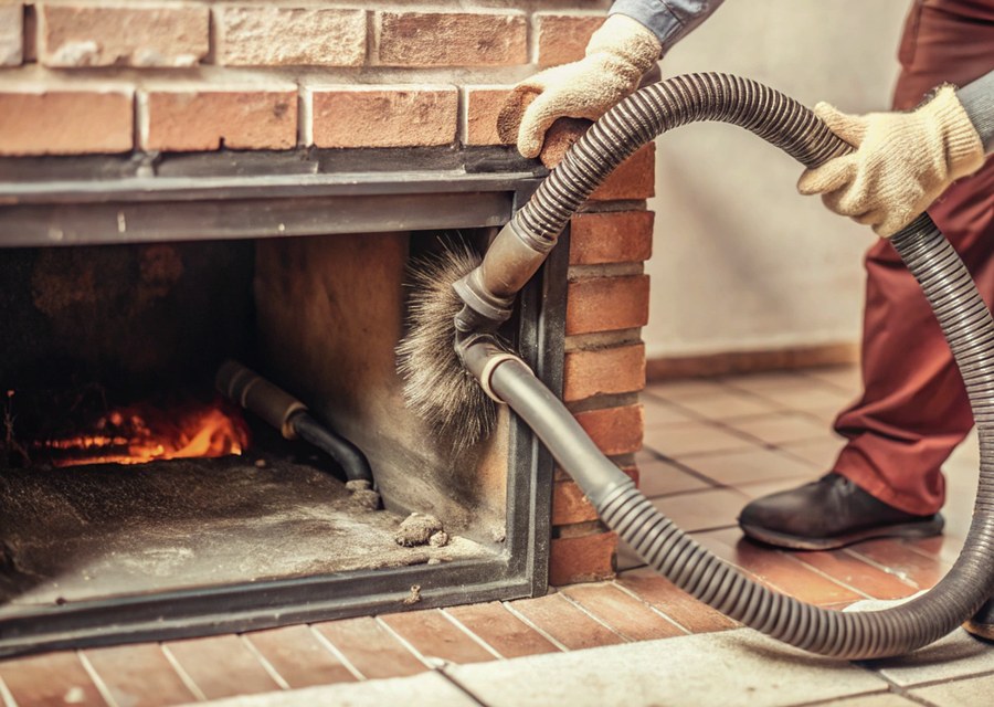 Fireplace and flue cleaning in Millis, MA