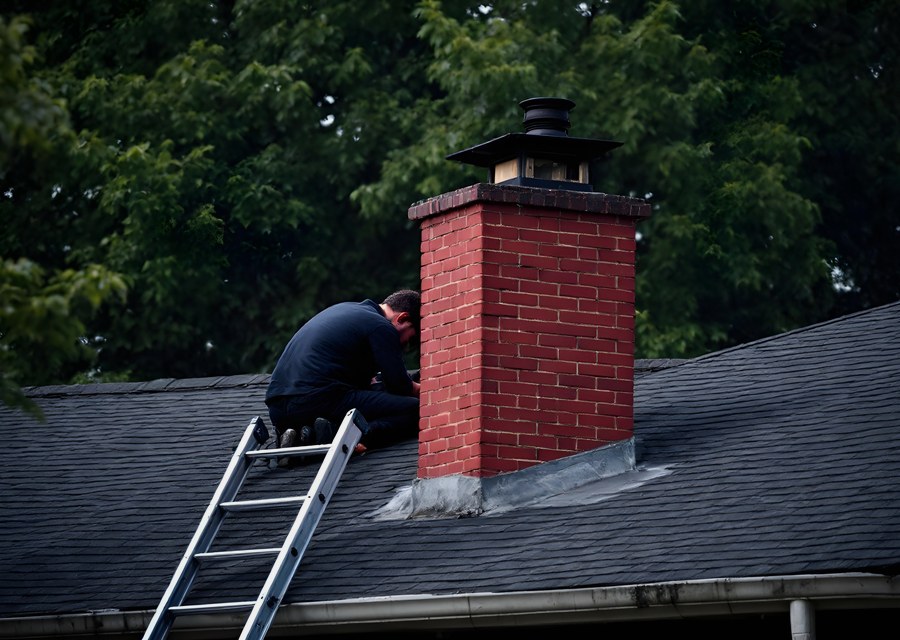Fireplace and flue cleaning in Stockdale, TX