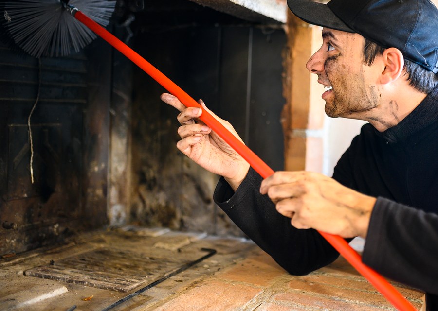 Fireplace and flue cleaning in Little Elm, TX